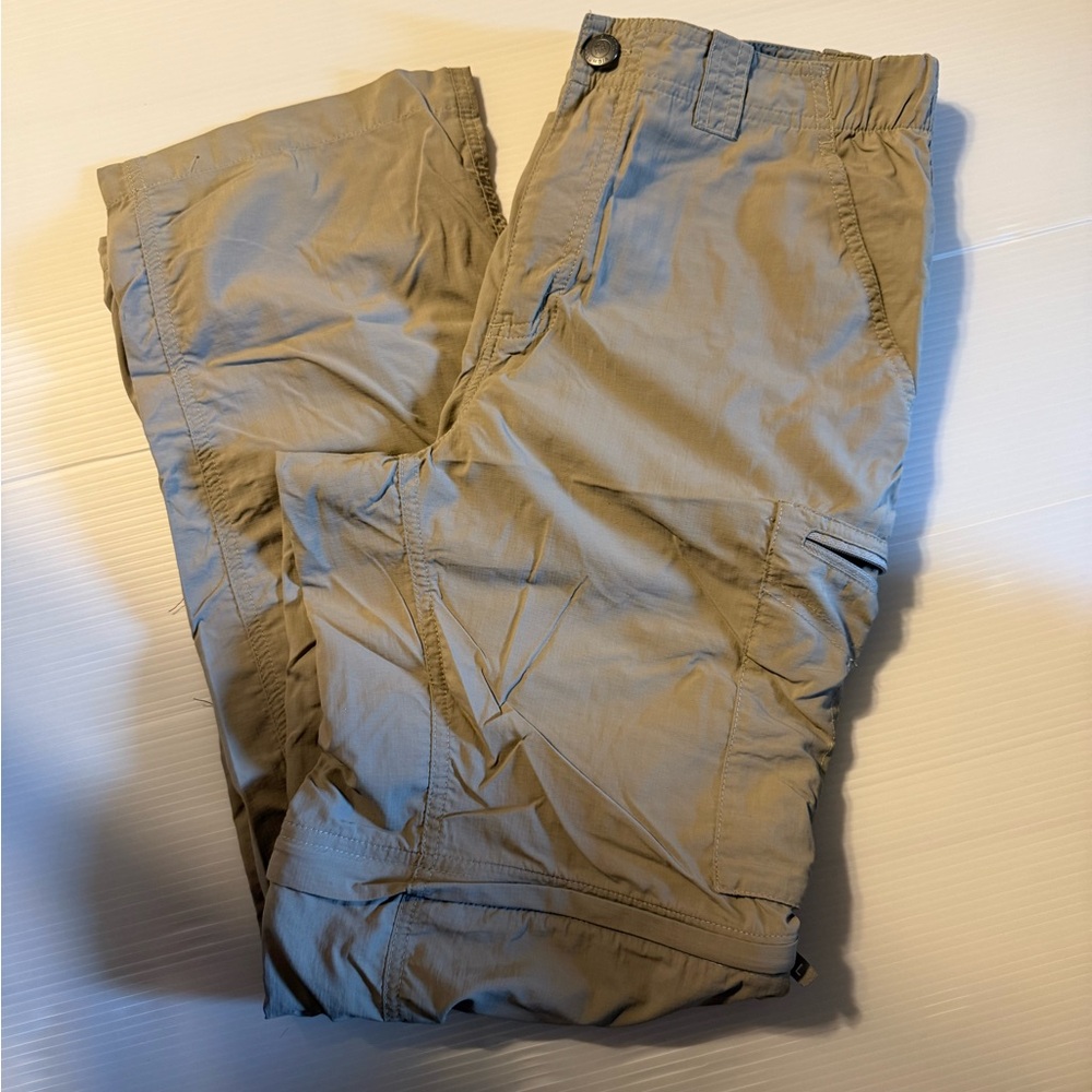 Columbia Tan Cargo Pants Lightweight Outdoor Wear